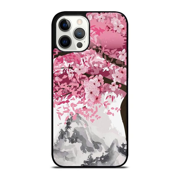 Sakura Tree Pink Flower Cherry Blossom iPhone Case - Picture 1 of 1